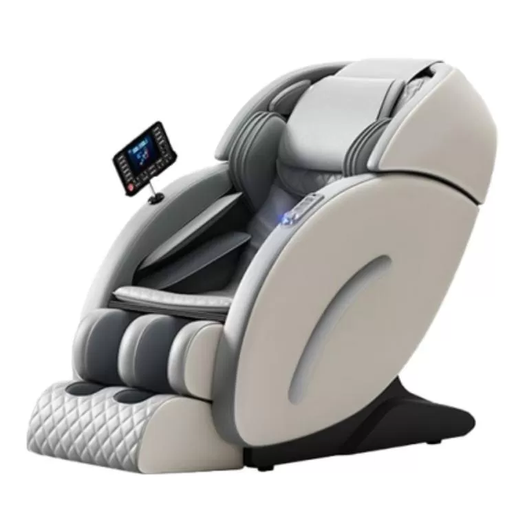 New Color 3D Heating Big Screen Full Body 3d Massage Chair thumbnail 4